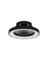TIBET MINI * VENTILADOR PLAFÓN LED NEGRO CON MANDO